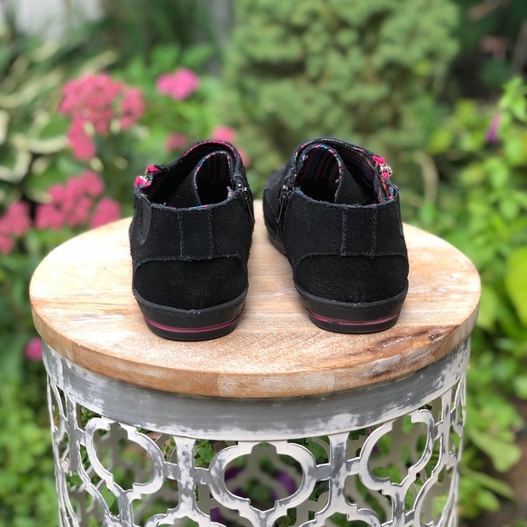 Grizzleez black suede moccasin loafers - size 7.5 - Picture 6 of 13